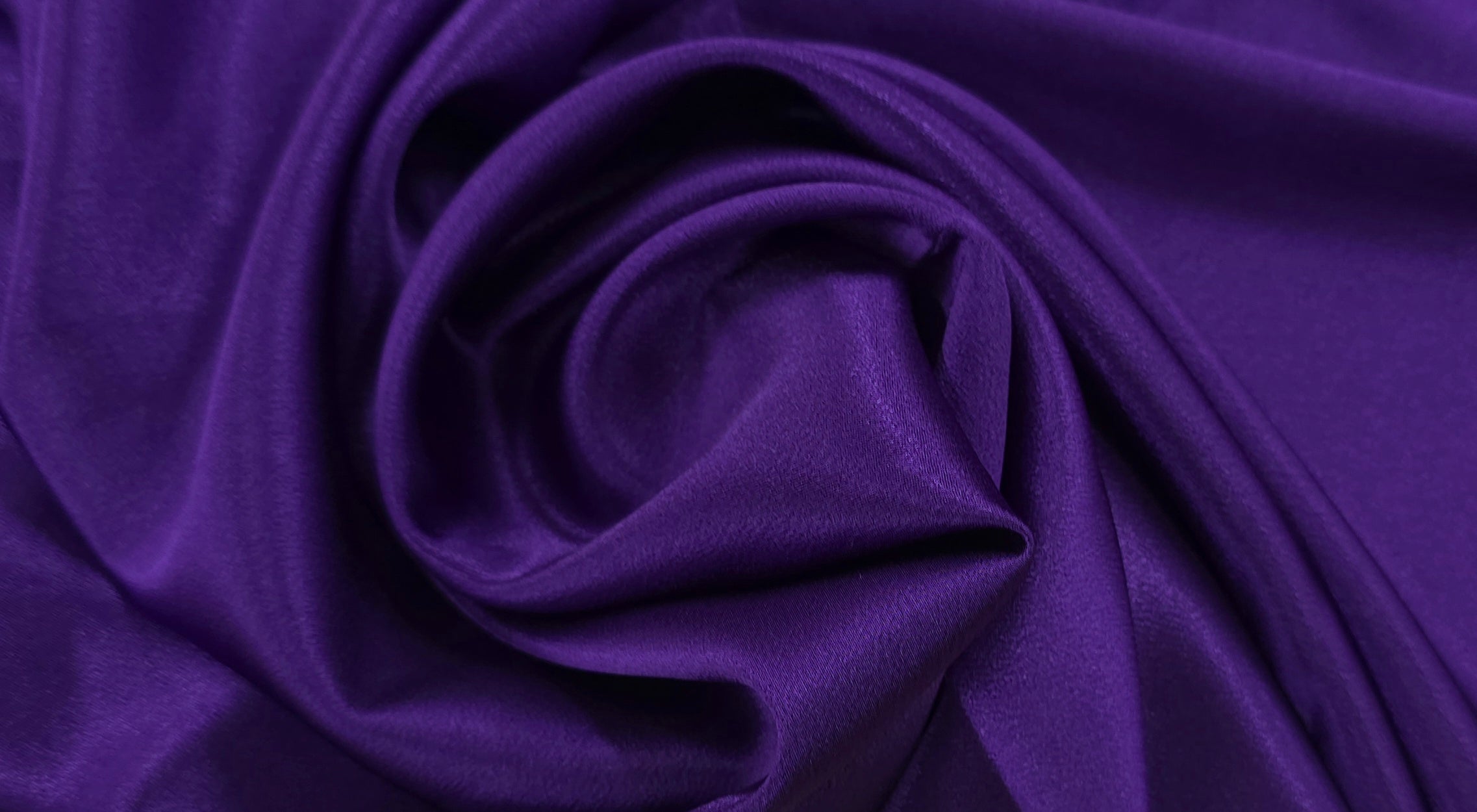 Medium Weight Stretch Satin Purple