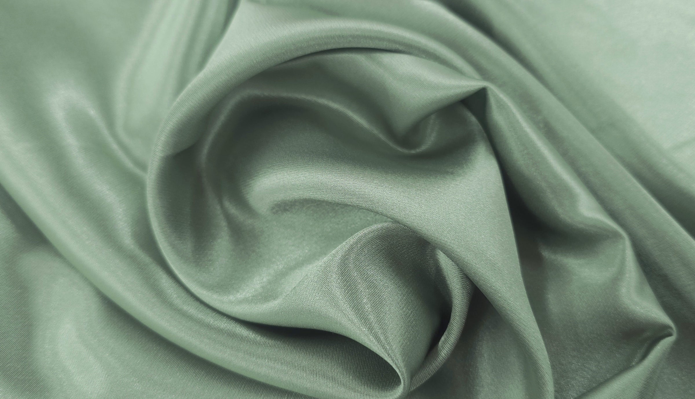 Charmeuse Satin Sage Green