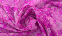 Embossed Polyester Fuschia Melody