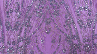 Glitter Lace Lilac Dream