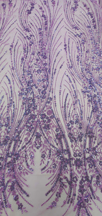 Glitter Lace Lilac Dream