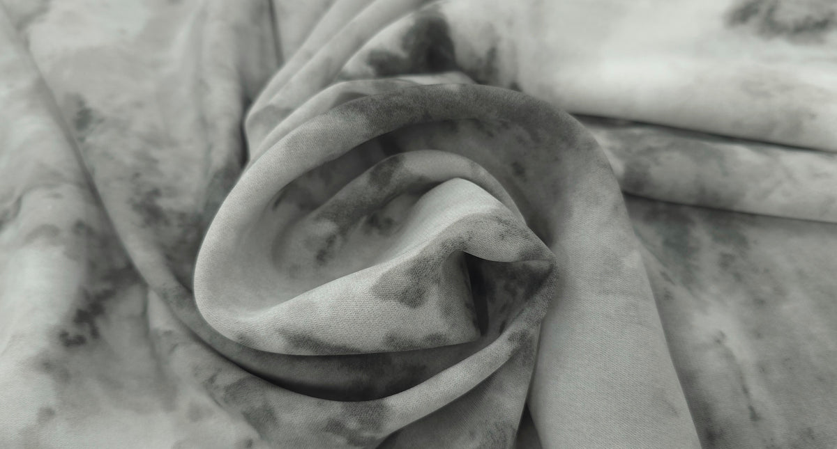 Printed Polyester Smoky Mirage
