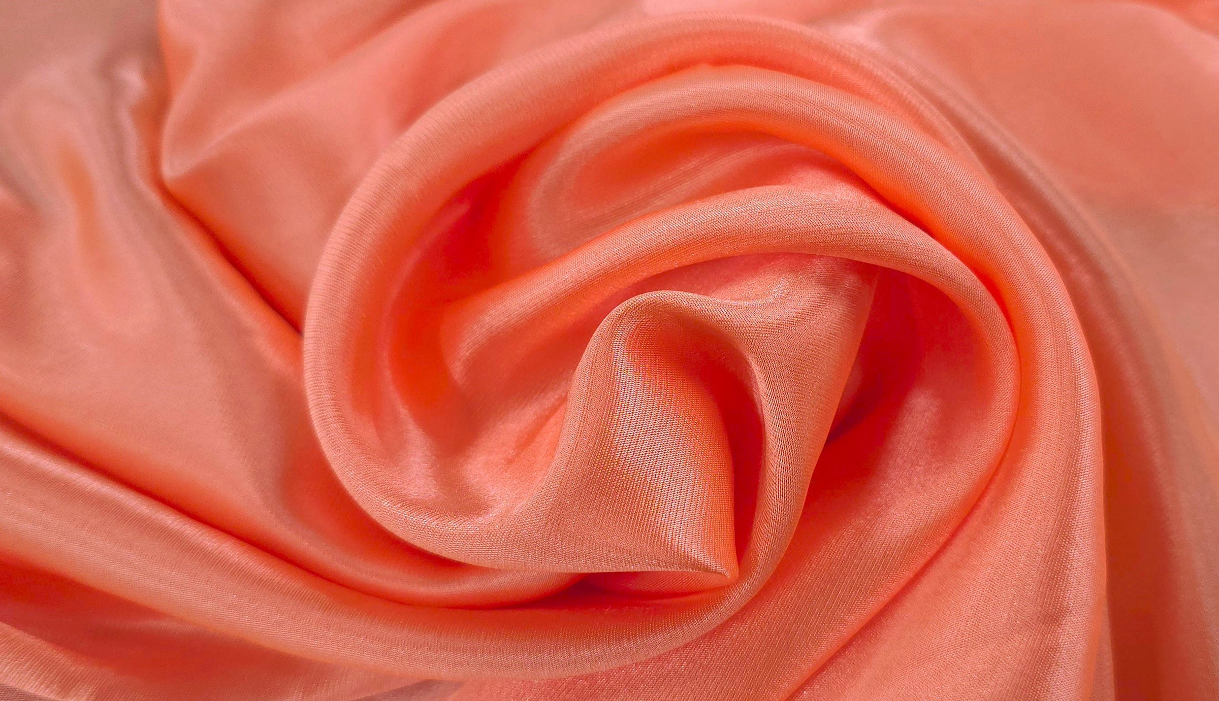 Charmeuse Satin Coral