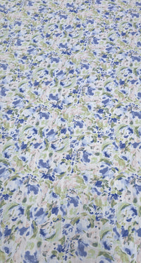Printed Rayon Blend Watercolour