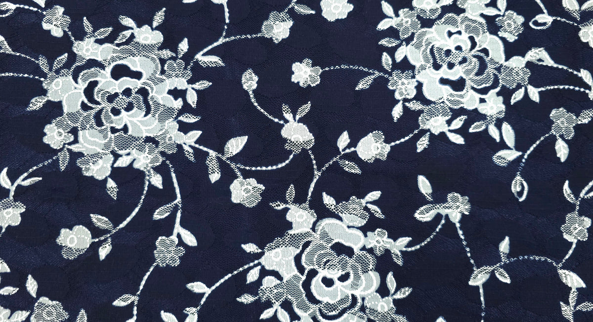 Stretch Lace Everlasting Dream Navy