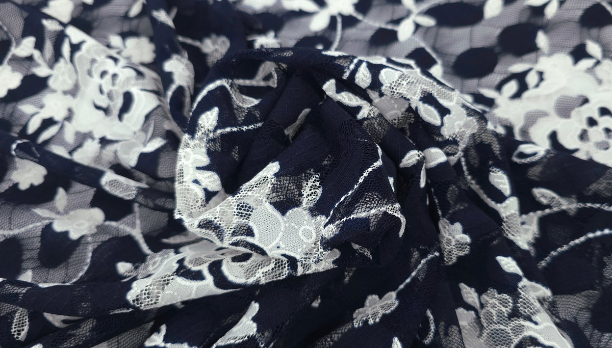 Stretch Lace Everlasting Dream Navy