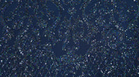 Sequinned Stretch Mesh Marine Fantasia