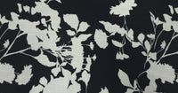Printed Linen Blend Fanciful Posies