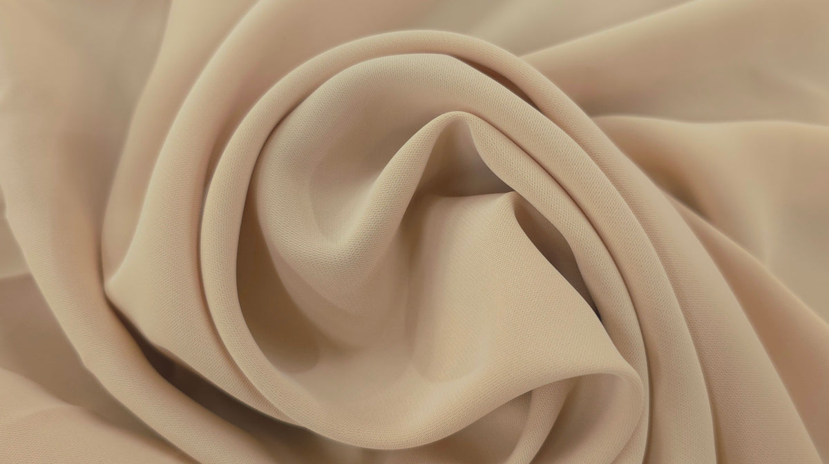 Woven Polyester Spandex Nude
