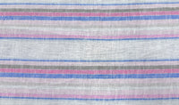 Printed Cotton Lurex Stripe