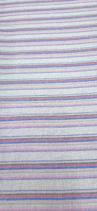 Printed Cotton Lurex Stripe