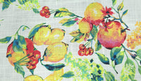 Printed Rayon Lemon Garden