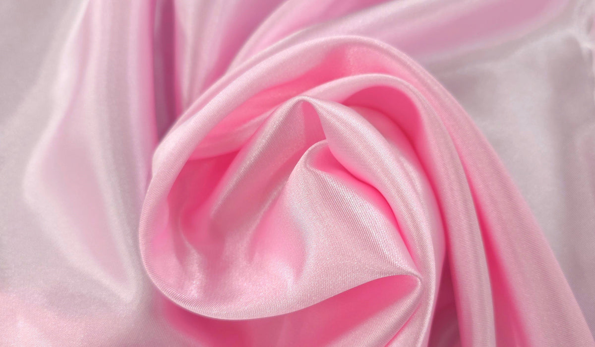 Charmeuse Satin Baby Pink