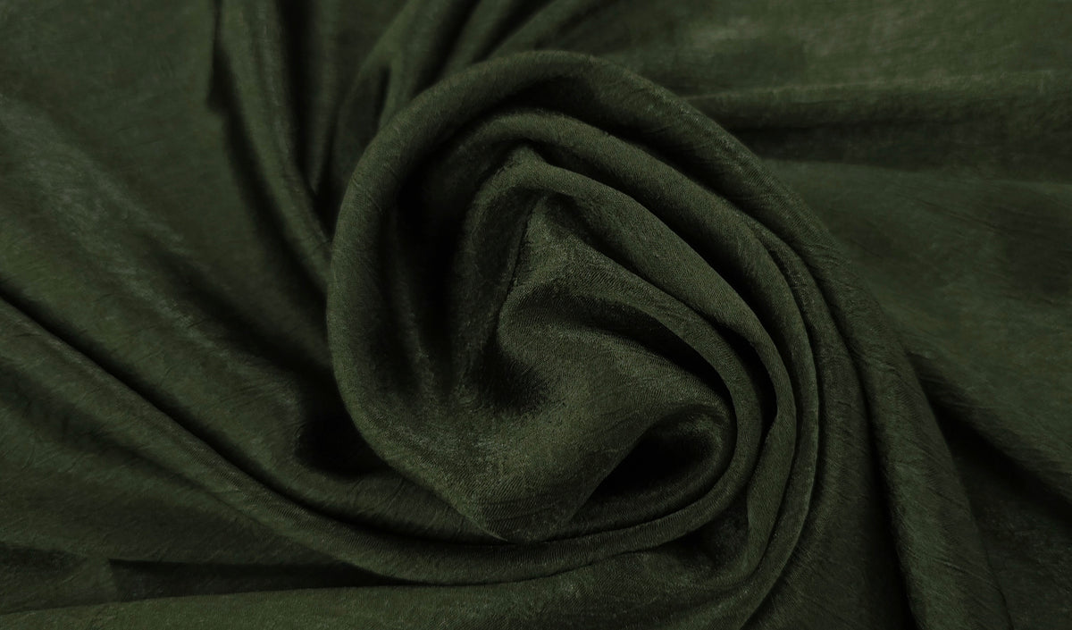 Textured Woven Polyester Shiny Khaki