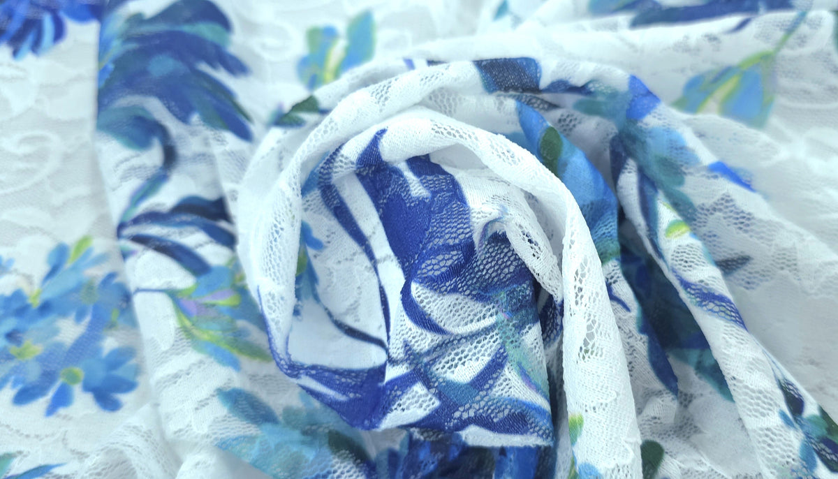 Stretch Lace Ocean Lullaby