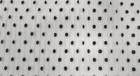 Pleated Tulle Velvet Polka