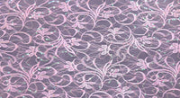 Stretch Lace Belle Sequin Pink