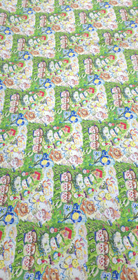 Printed Cotton Poplin Nursery Rhymes