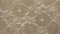 Corded Lace Metallic Gold Regale