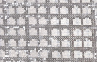 Sequinned Tweed Suiting Ivory