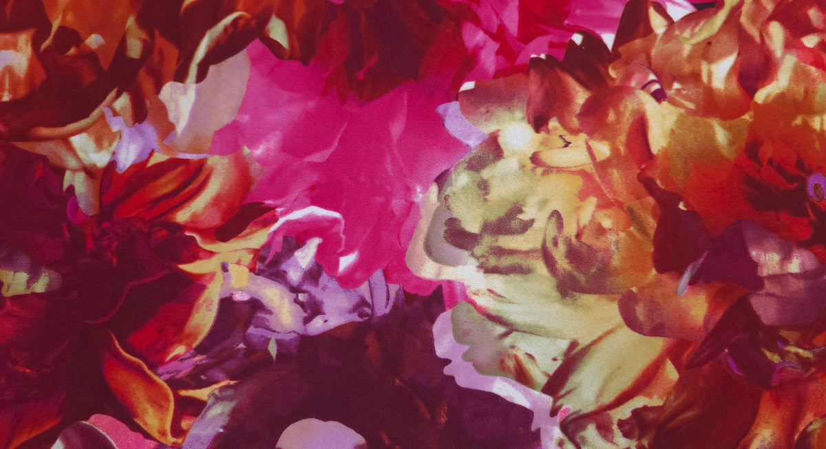 Printed Scuba Crepe Majestic