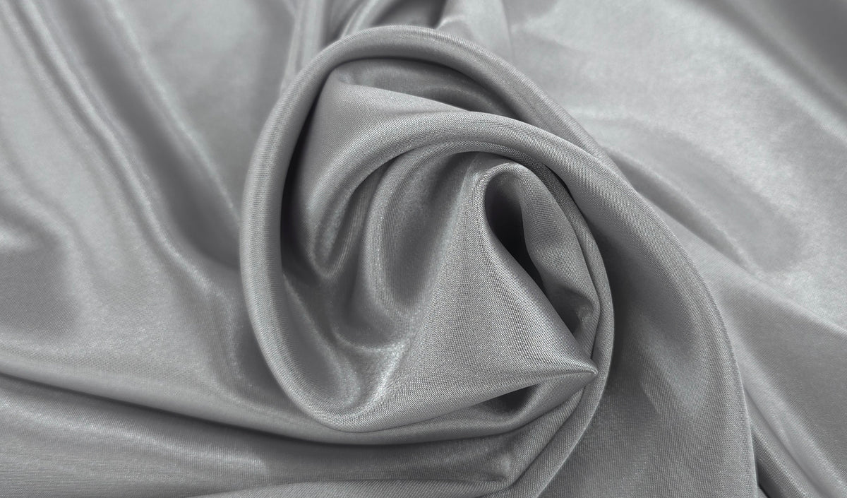 Charmeuse Satin Silver