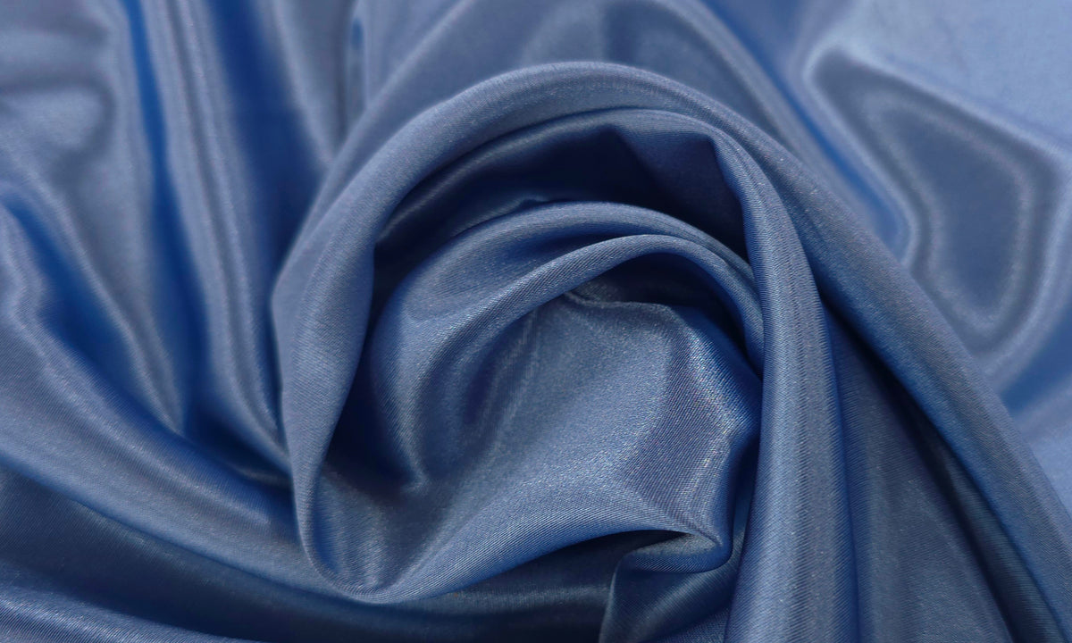 Charmeuse Satin Bluebell