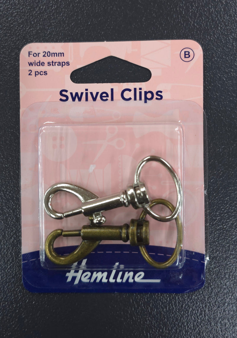 20mm Swivel Clips