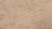 3D Swirl Lace Beige