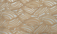 3D Swirl Lace Beige