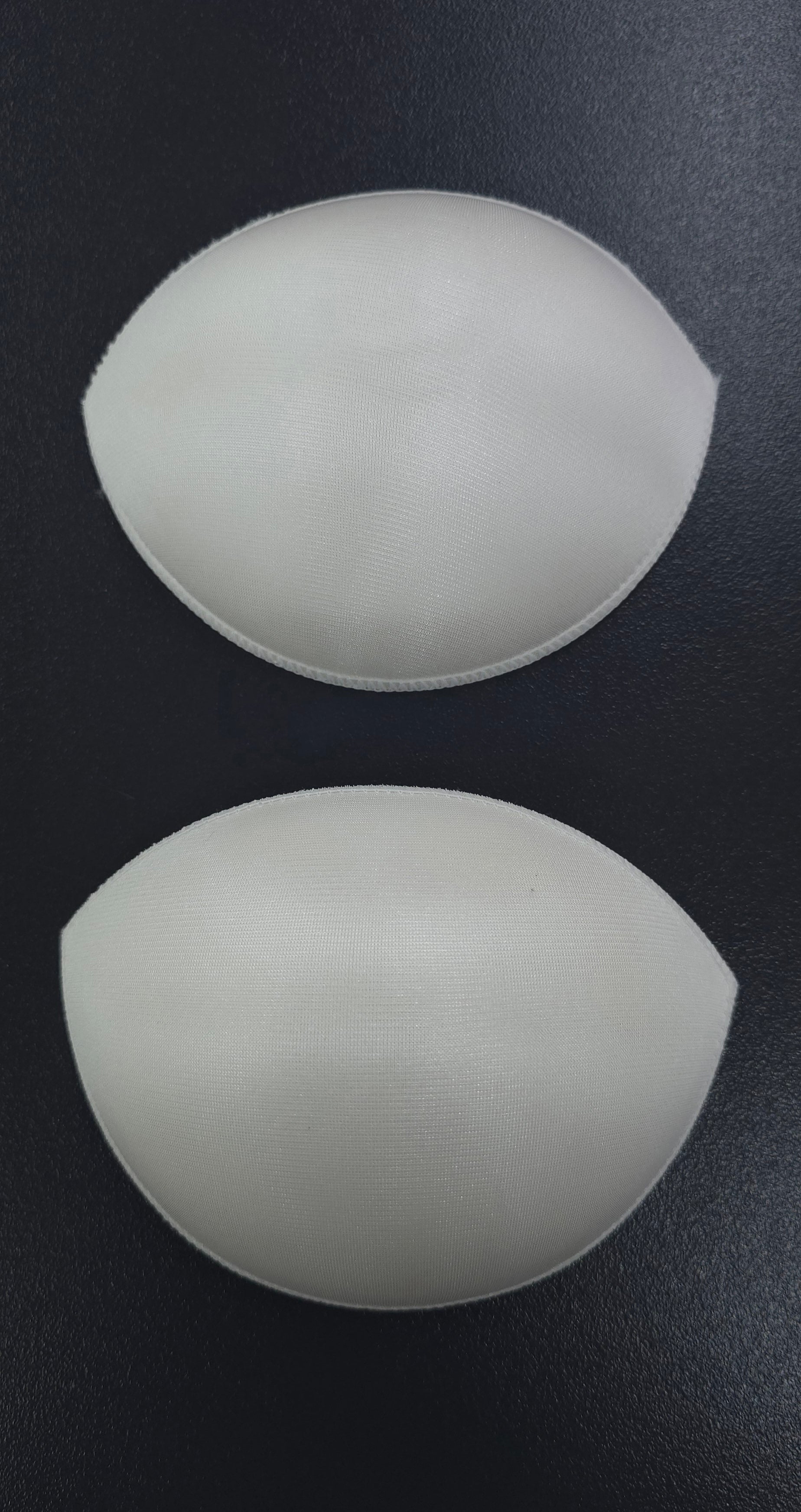 Bra Cups Push Up Large White