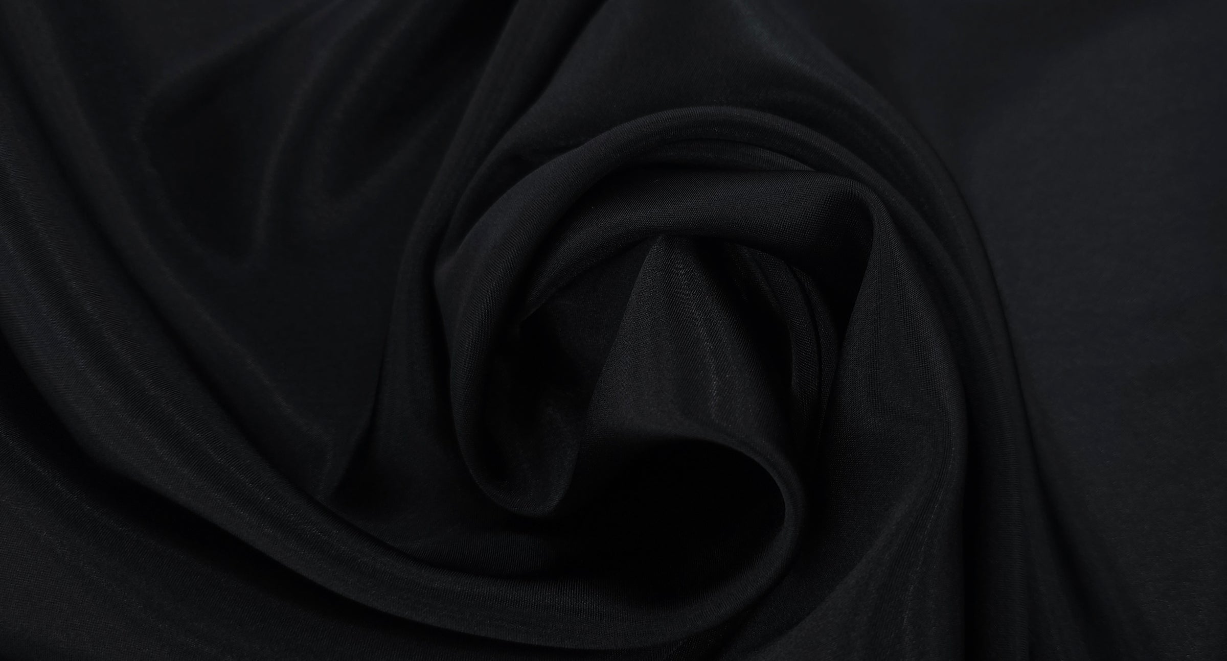 Charmeuse Satin Black