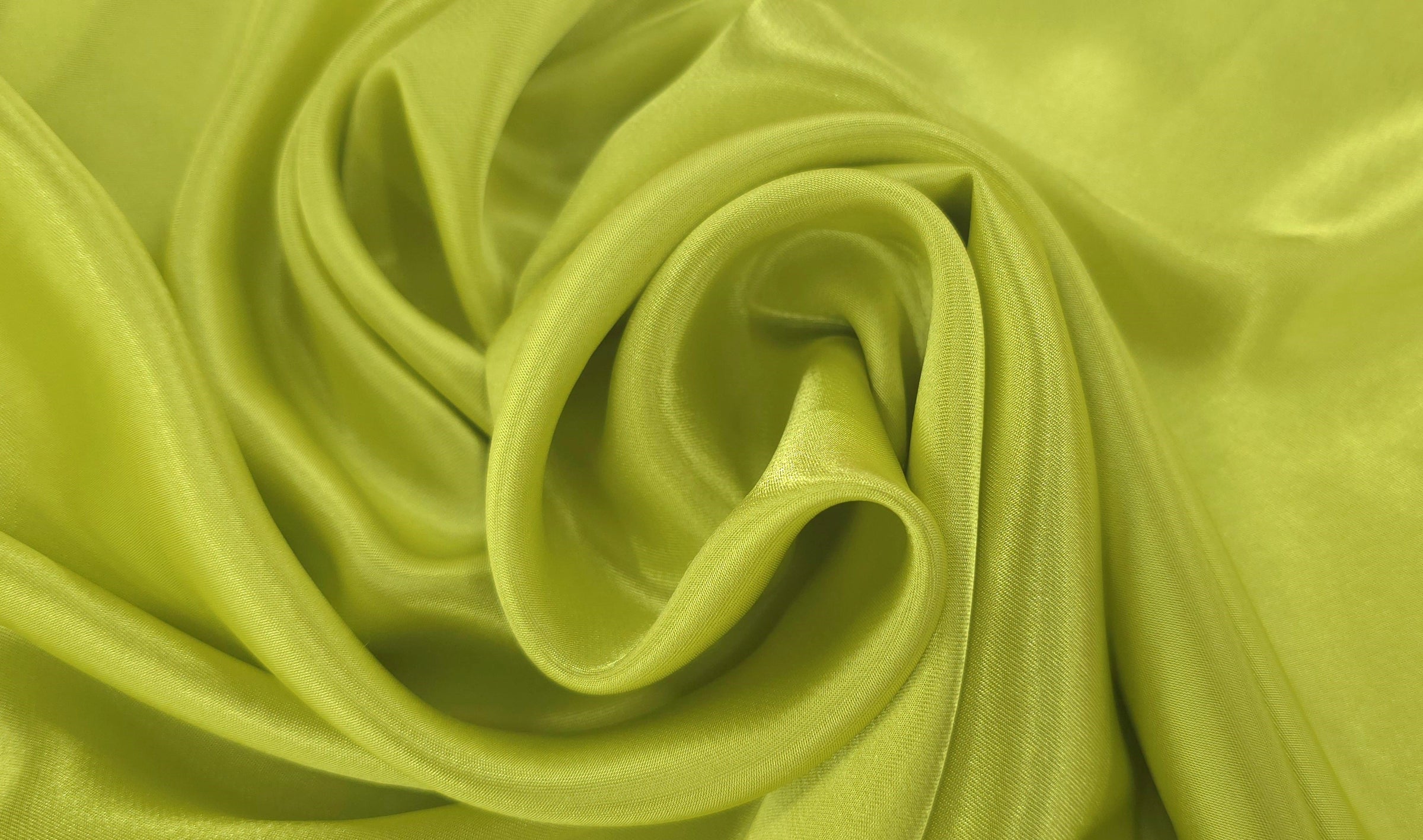 Charmeuse Satin Chartreuse