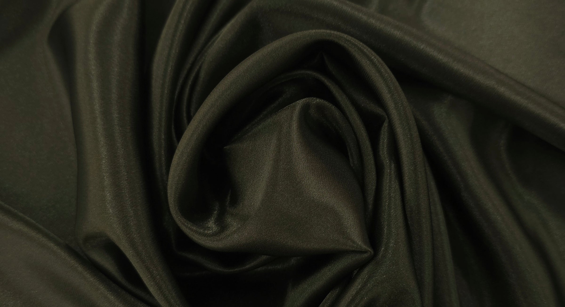 Charmeuse Satin Dark Khaki