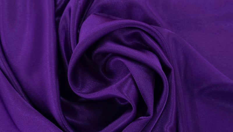 Charmeuse Satin Purple