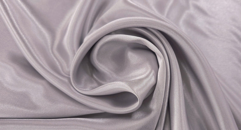 Charmeuse Satin Silver