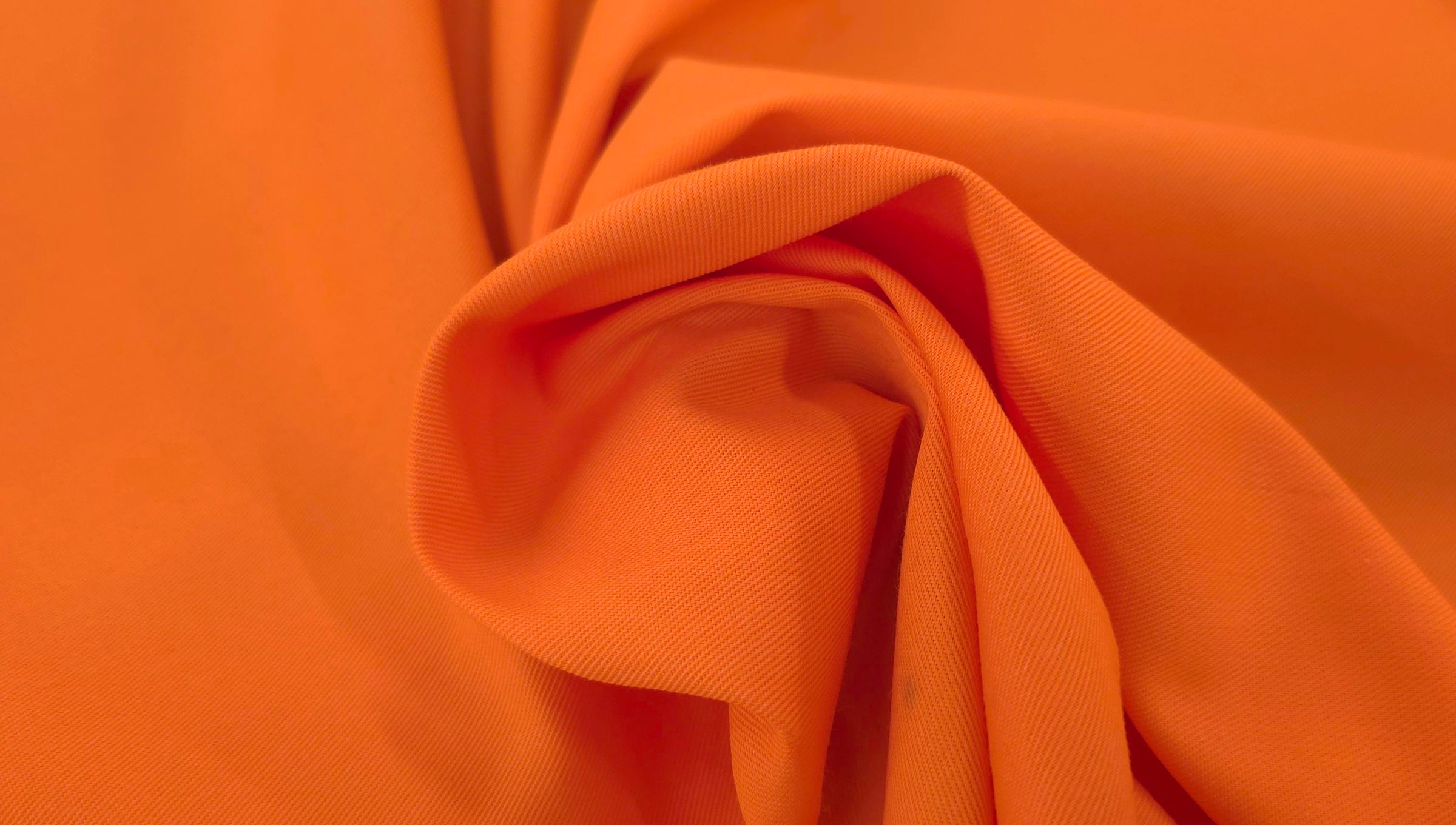 Cotton Drill Orange
