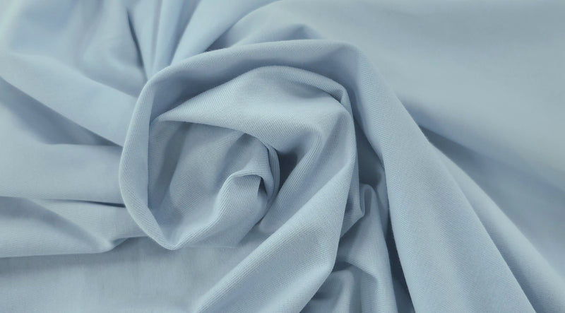 Cotton Lycra Ballerina Blue