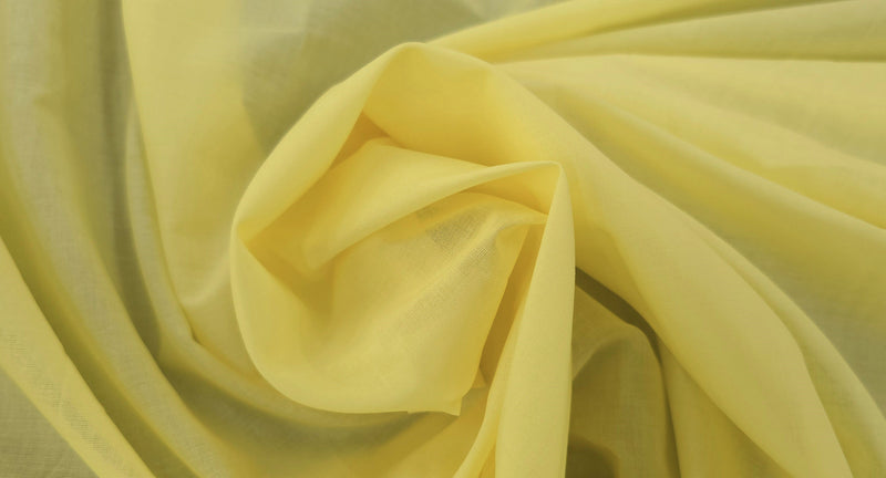 Cotton Voile Lemon