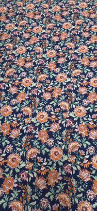 Crepe Look Polyester Blooms