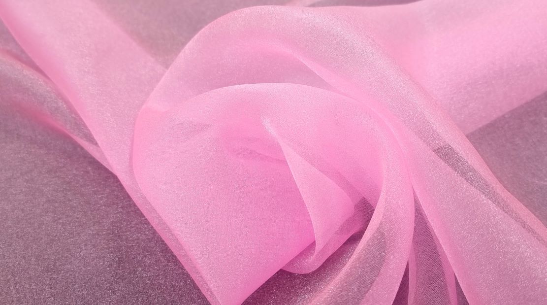 Crystal Organza Pink