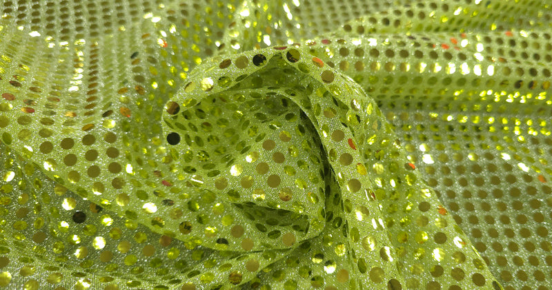 Disco Sequin Lime