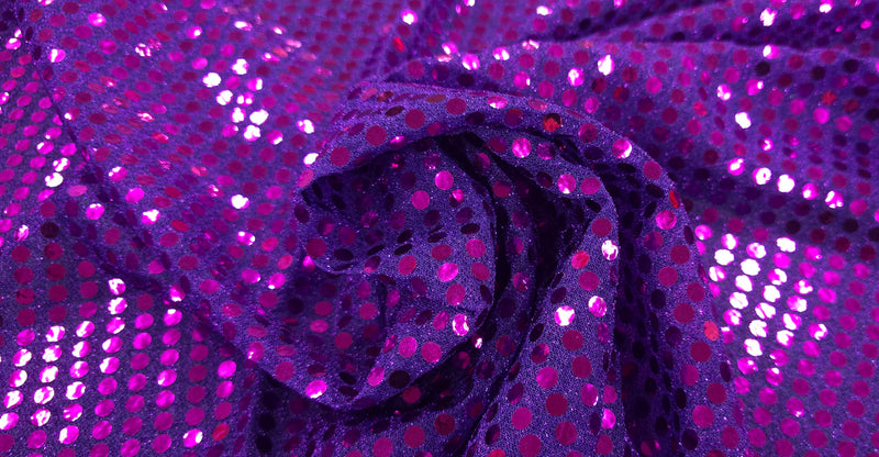 Disco Sequin Pink Purple