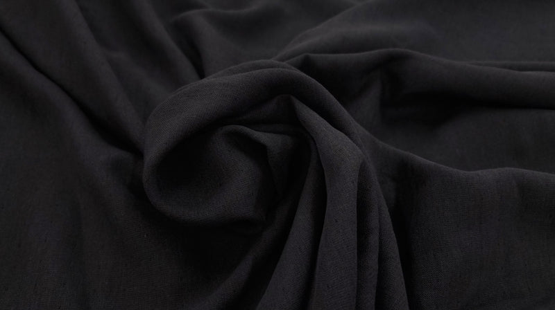 Double Muslin Black