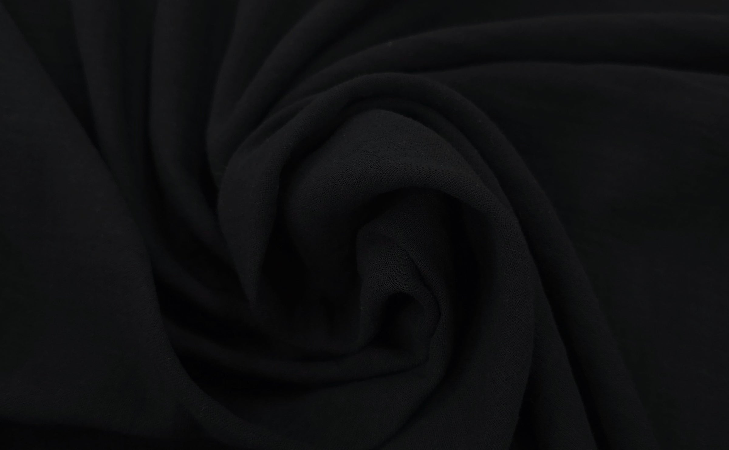 Double Cheesecloth Black