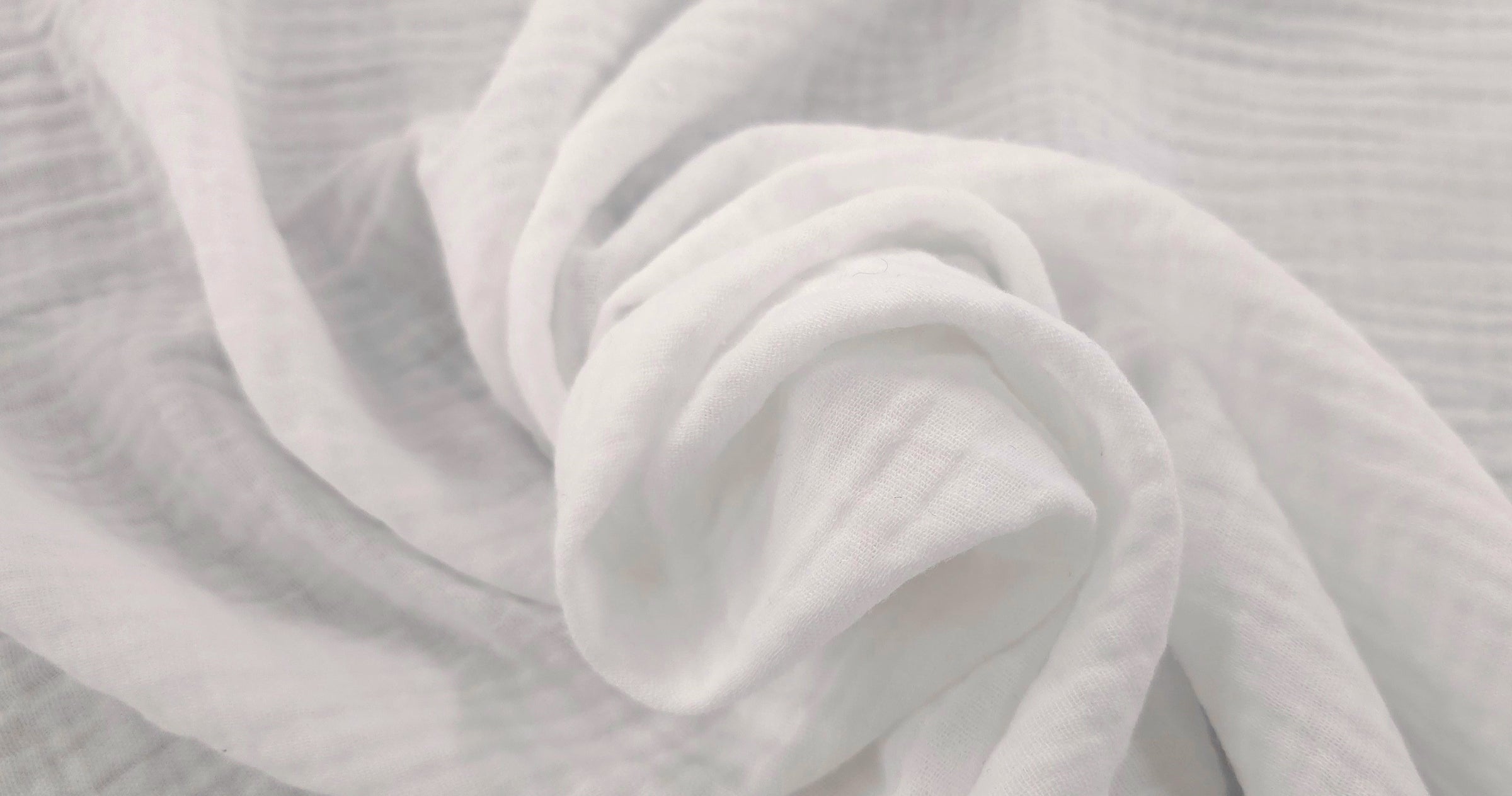 Double Cheesecloth White