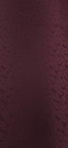Embossed Polyester Burgundy Bouquet