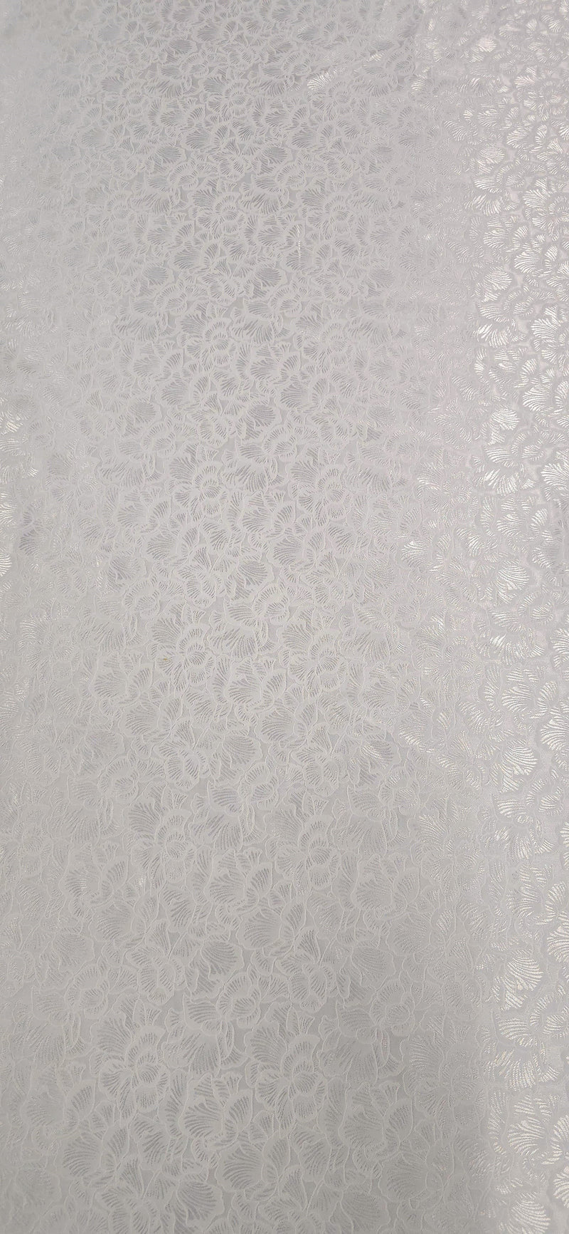 Embossed Polyester Ivory Mural