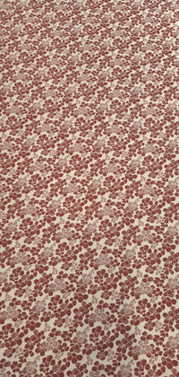 Embossed Polyester Jacquard Sweet Floral