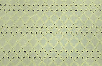 Embroidered Cotton Fanciful Lemon